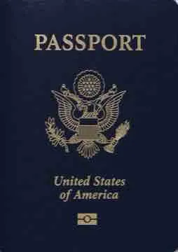 United States Passport photo document example